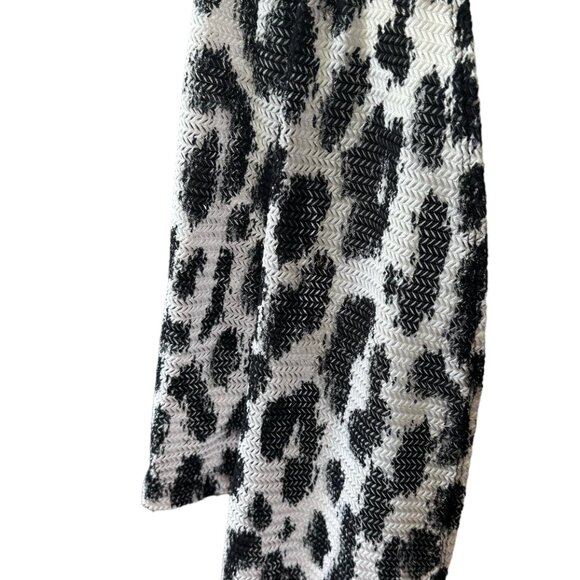 Chico's Leopard Print Open Front Summer Cardigan - Picture 3 of 6